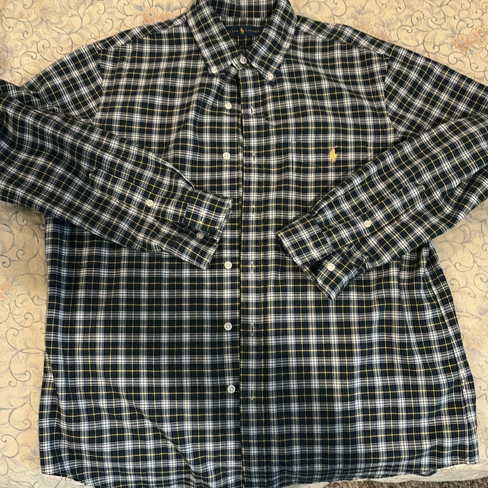 Men’s long sleeve shirt-Polo by Ralph Lauren Size Large